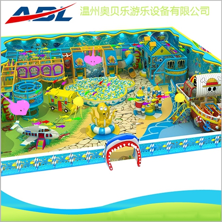 ABL-F160318 indoor children paradise naughty castle series