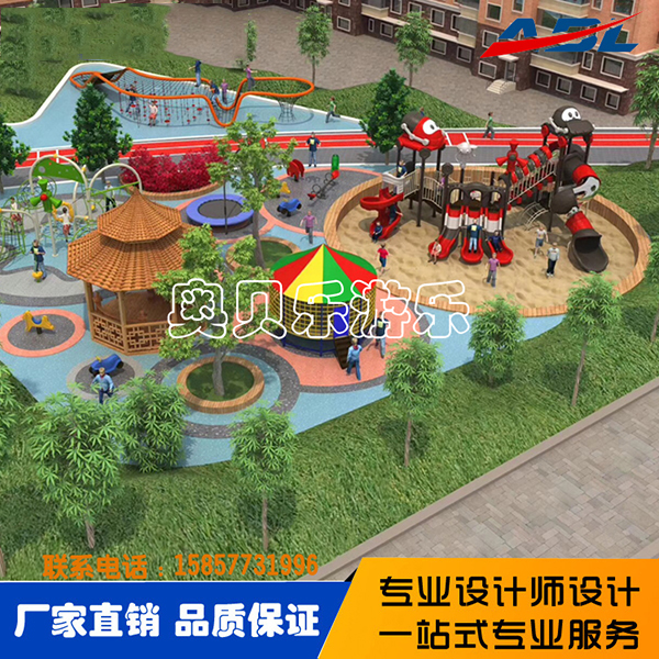 戶外公園規(guī)劃游樂系列016